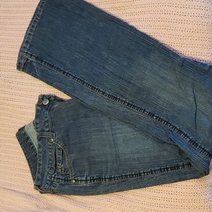 Wrangler premium patch bootcut jeans